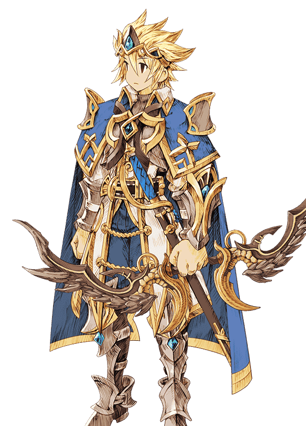 Male Magic Warrior Artwork from Knights of Glory