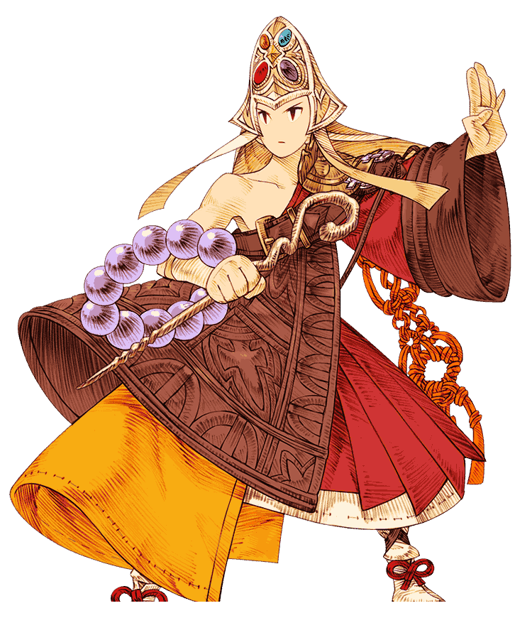 Male Master Priest Art from Knights of Glory