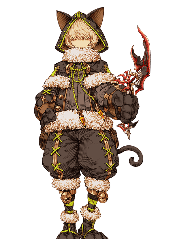 Male Nekomancer Artwork from Knights of Glory