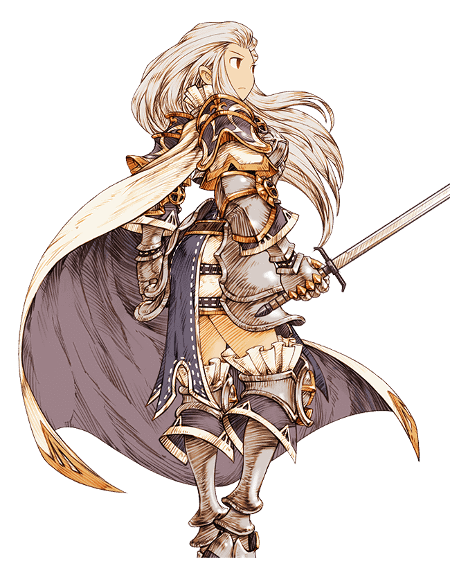 Female Paladin Art from Knights of Glory