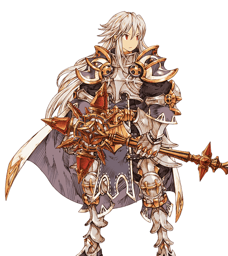 Male Paladin Artwork from Knights of Glory
