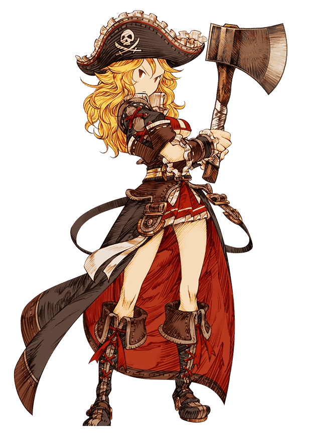 Female Pirate Art from Knights of Glory