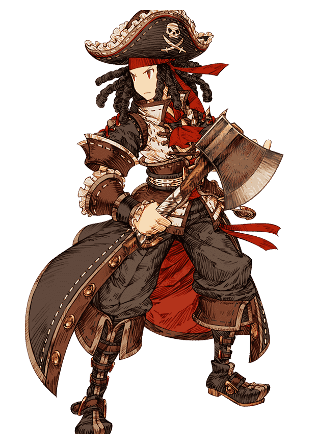 Male Pirate Art from Knights of Glory