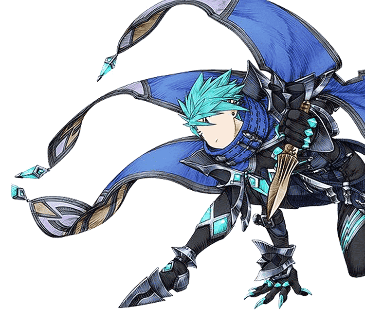 Male Plasma Chainer Art from Knights of Glory