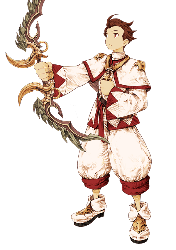Male Priest Artwork from Knights of Glory