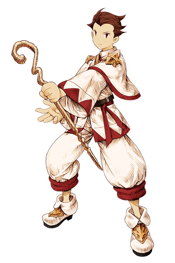 Male Priest Art from Knights of Glory