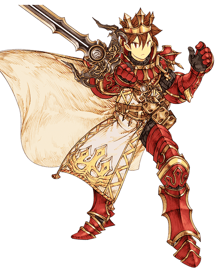 Male Royal Knight Art from Knights of Glory
