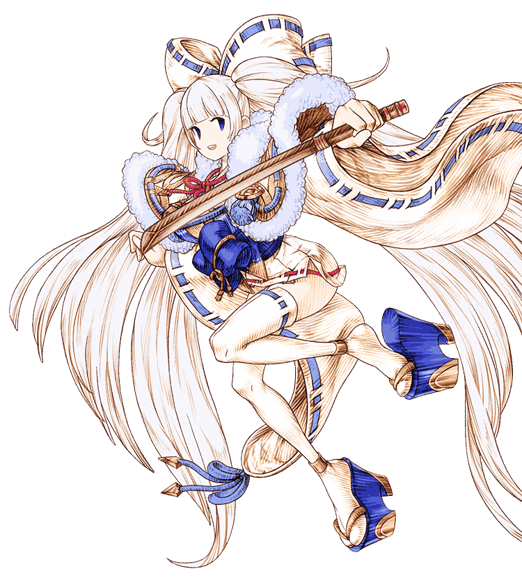 Female Shenwei Artwork from Knights of Glory