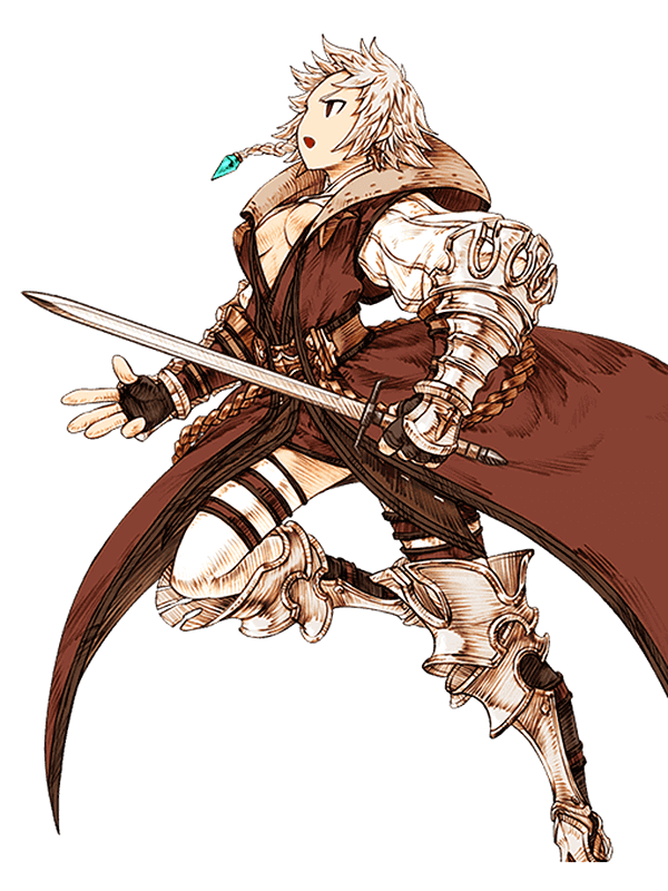 Female Sword Master Art from Knights of Glory