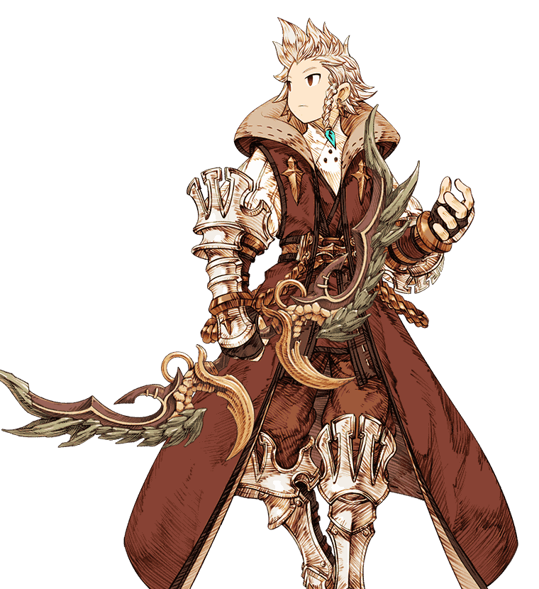 Male Sword Master Artwork from Knights of Glory