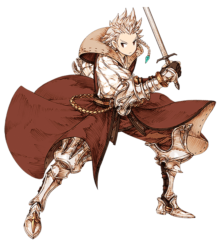 Male Sword Master Art from Knights of Glory