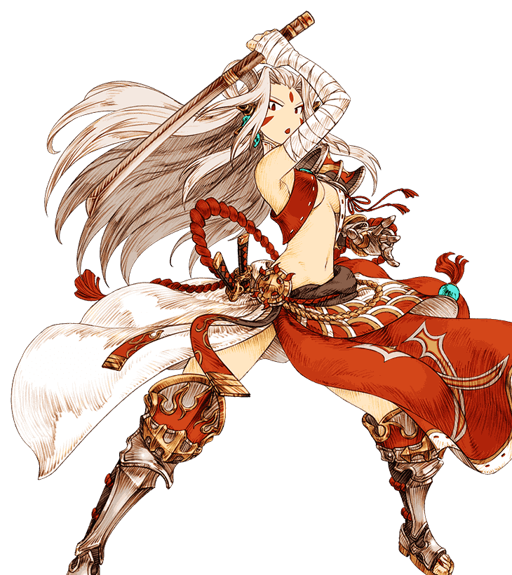 Female Tenjin Art from Knights of Glory