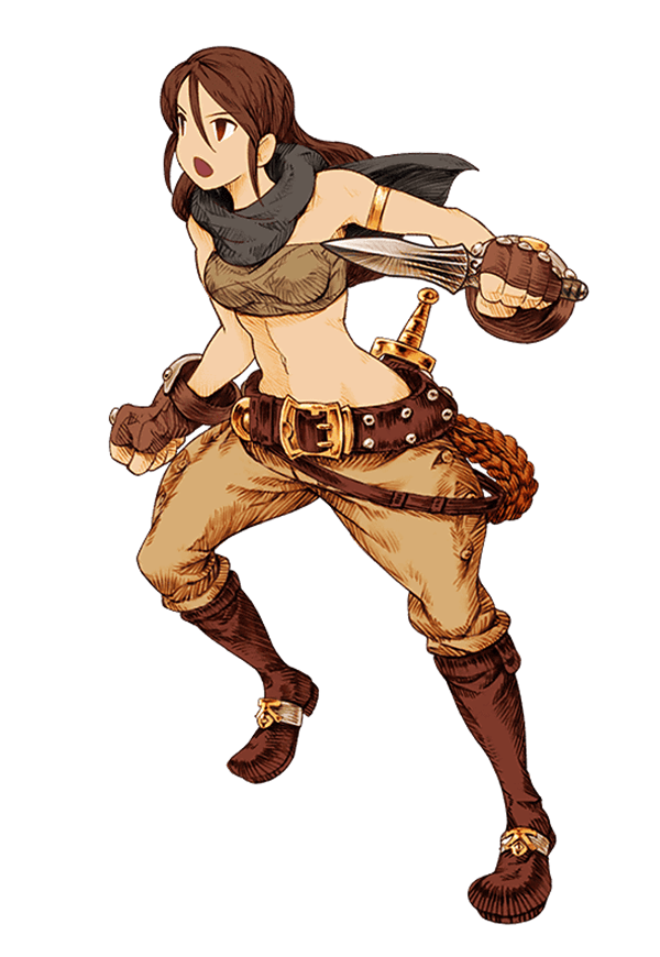 Female Thief Art from Knights of Glory