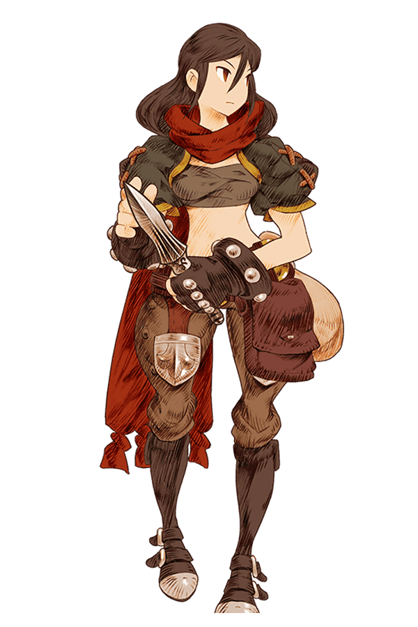 Female Treasure Hunter Art from Knights of Glory