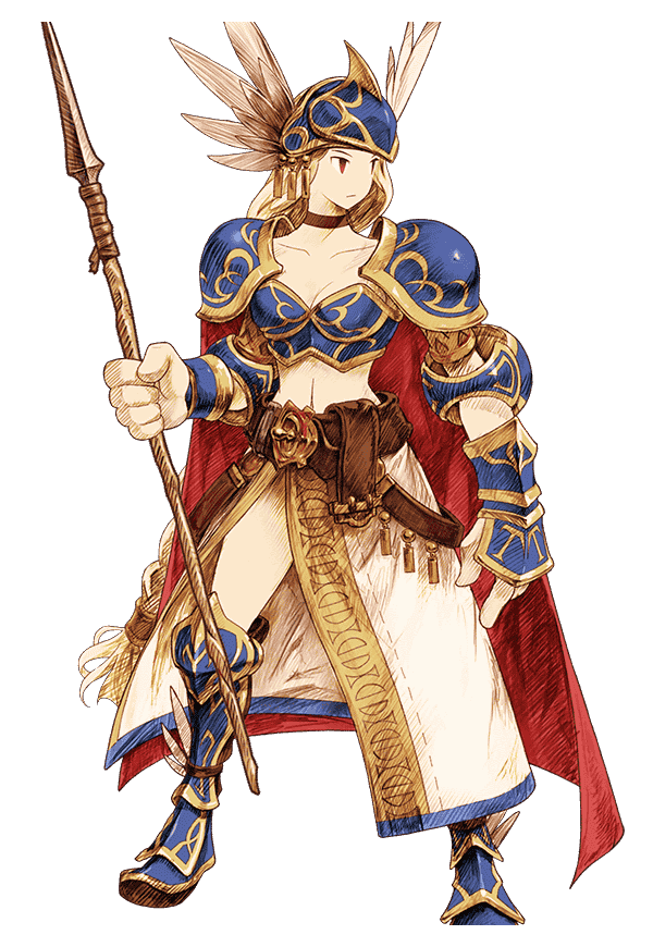 Female Valkyrie Art from Knights of Glory