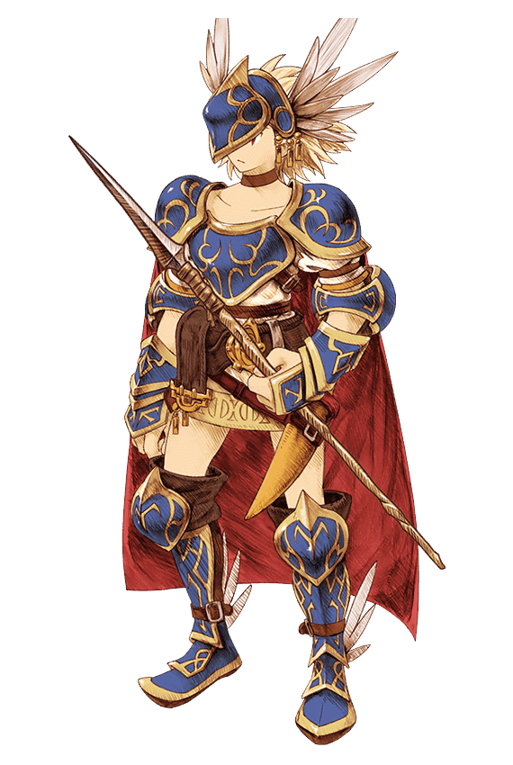 Male Valkyrie Art from Knights of Glory