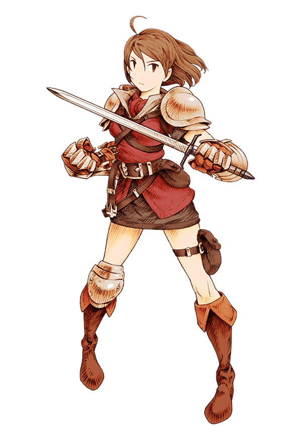 Female Warrior Art from Knights of Glory