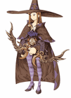 Female Wizard Artwork