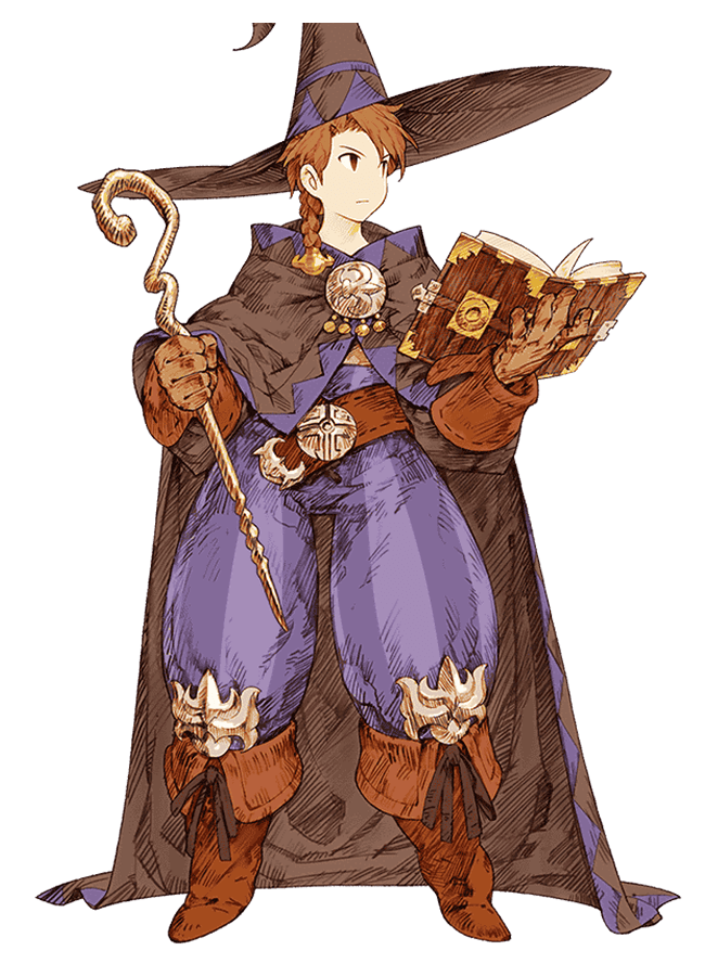 Male Wizard Art from Knights of Glory