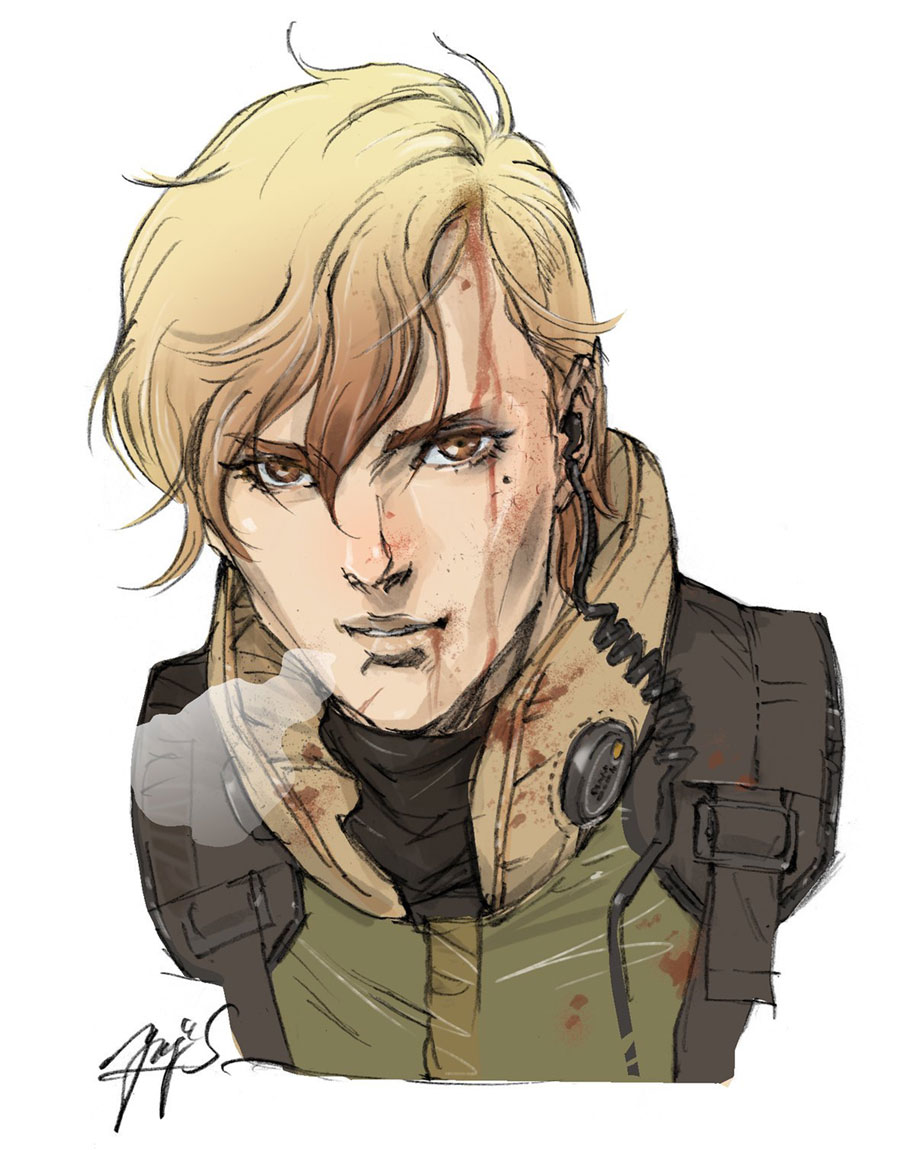 Mikhail Head Art from Left Alive