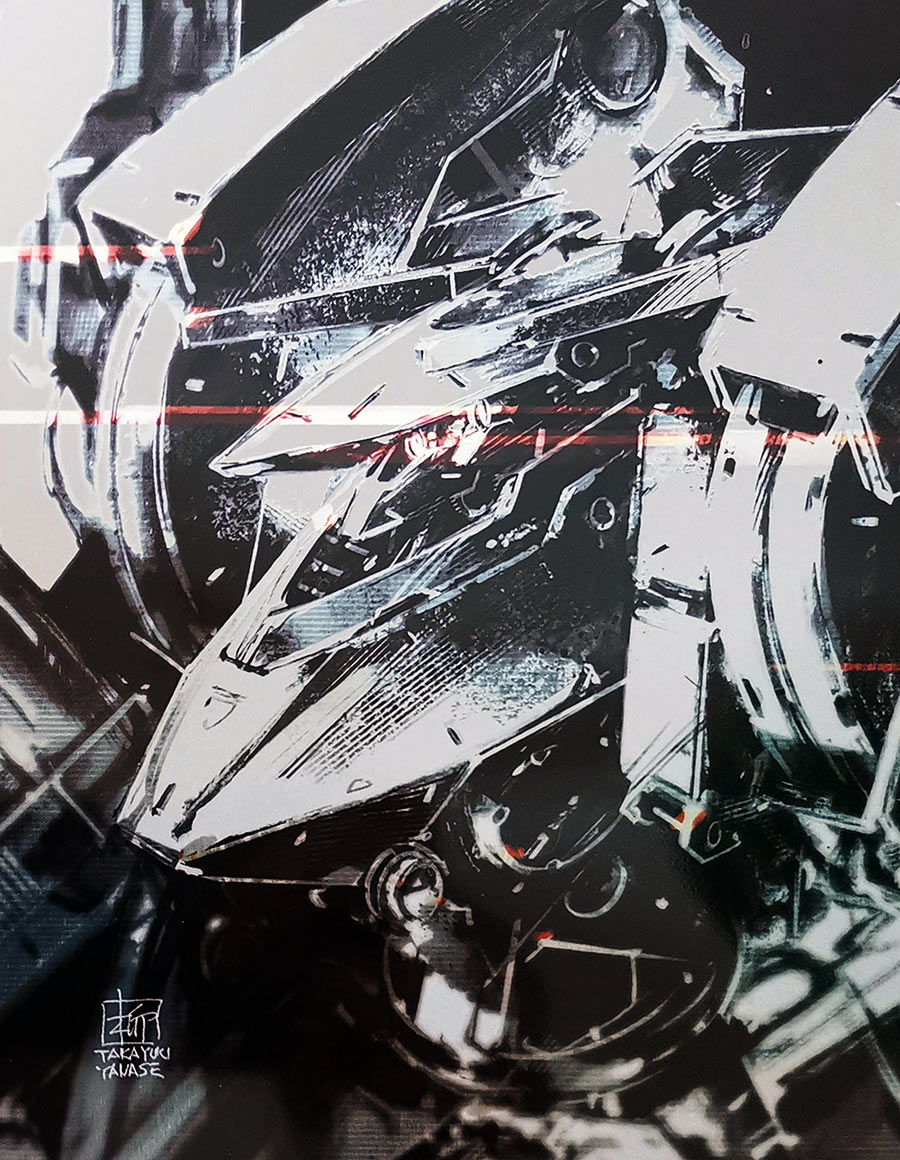 Steelbook Case Back Art from Left Alive