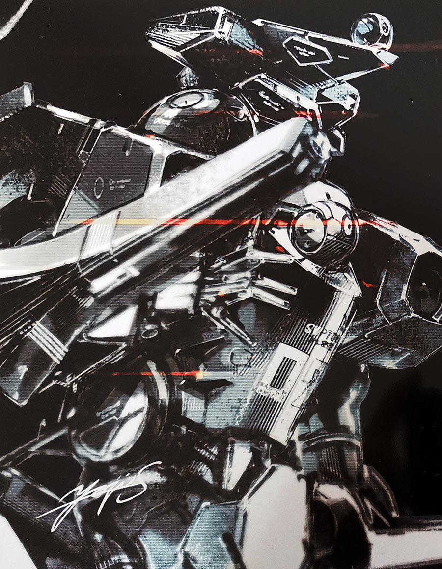 Steelbook Case Front Art from Left Alive