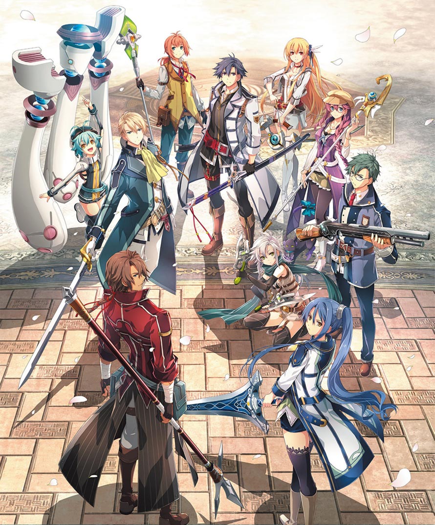 Class VII Together Again Art from The Legend of Heroes: Trails of Cold Steel III