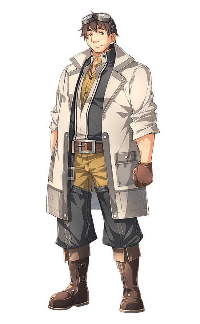 George Nome Art from The Legend of Heroes: Trails of Cold Steel III