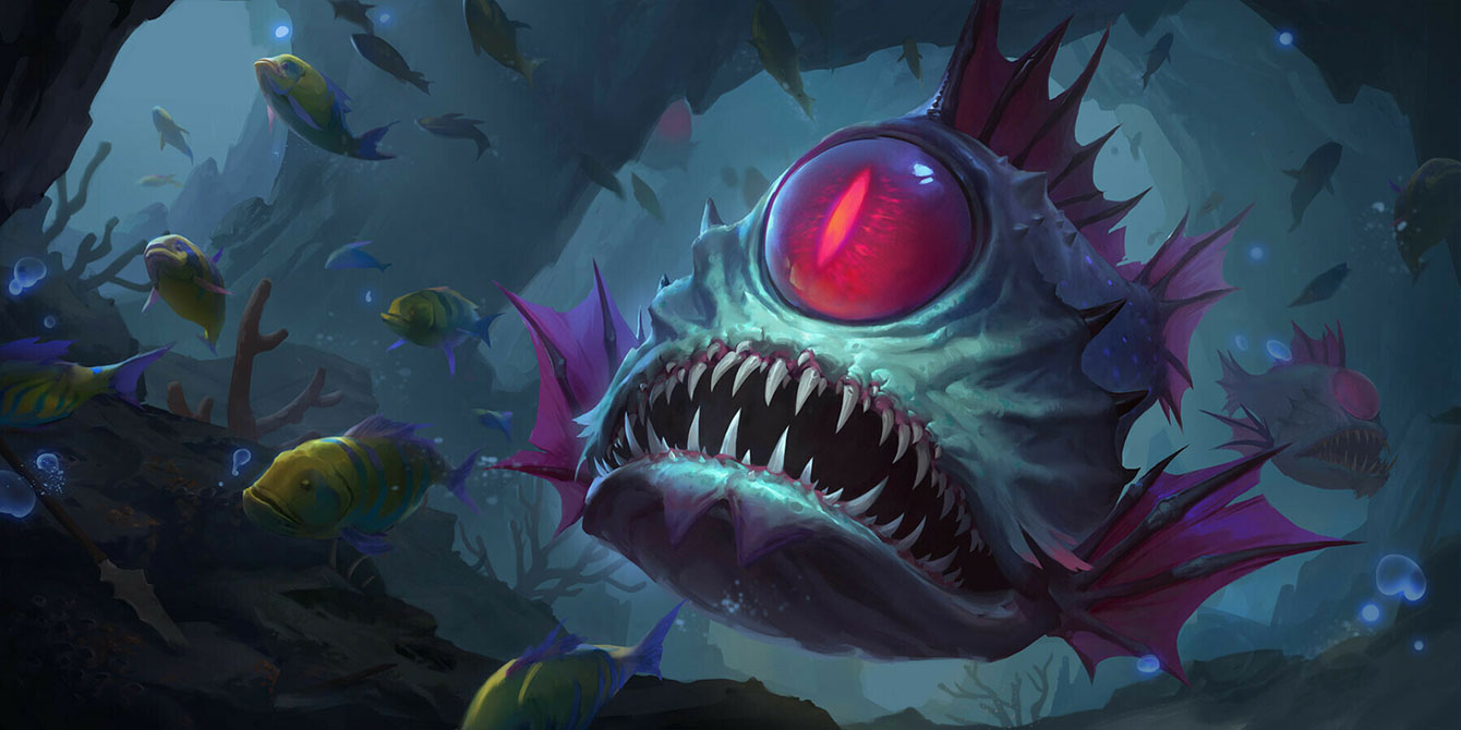 Abyssal Eye Art from Legends of Runeterra