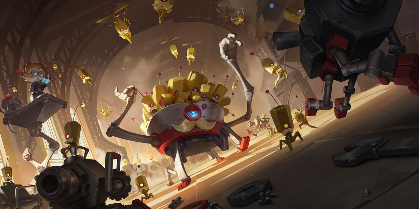 Adaptatron 3000 Art from Legends of Runeterra
