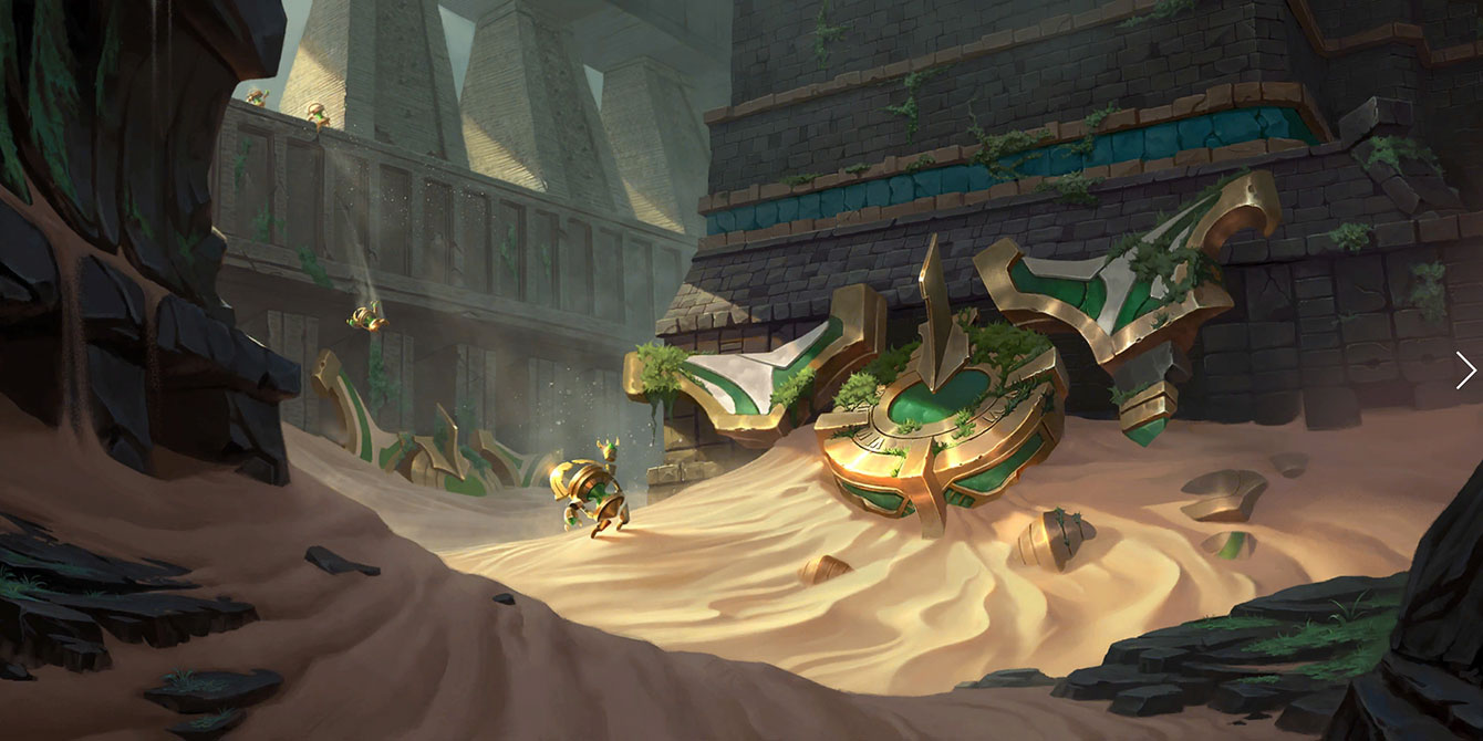 Ancient Preparations Art from Legends of Runeterra
