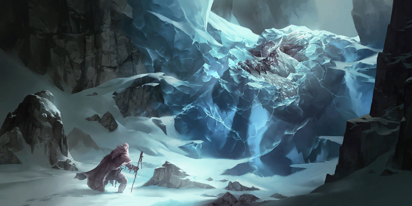 Ancient Yeti Art from Legends of Runeterra
