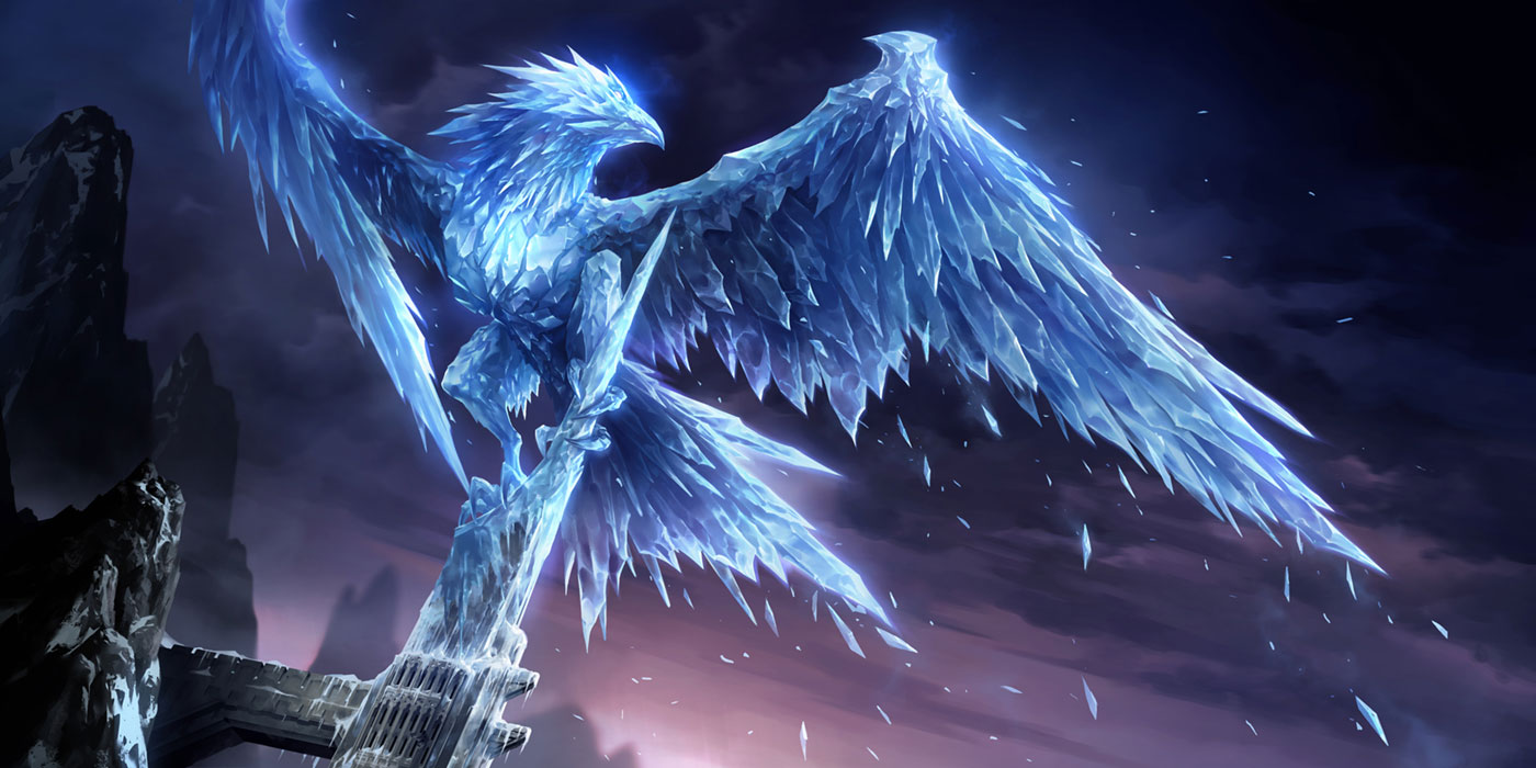 Anivia Art from Legends of Runeterra