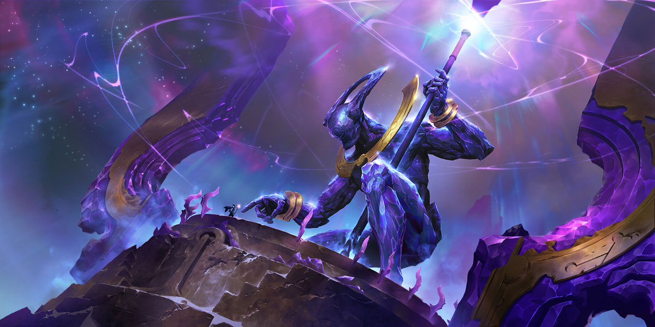 Arbiter of the Peak Art from Legends of Runeterra