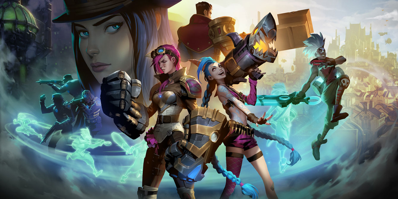 Arcane Main Menu Cover Art from Legends of Runeterra