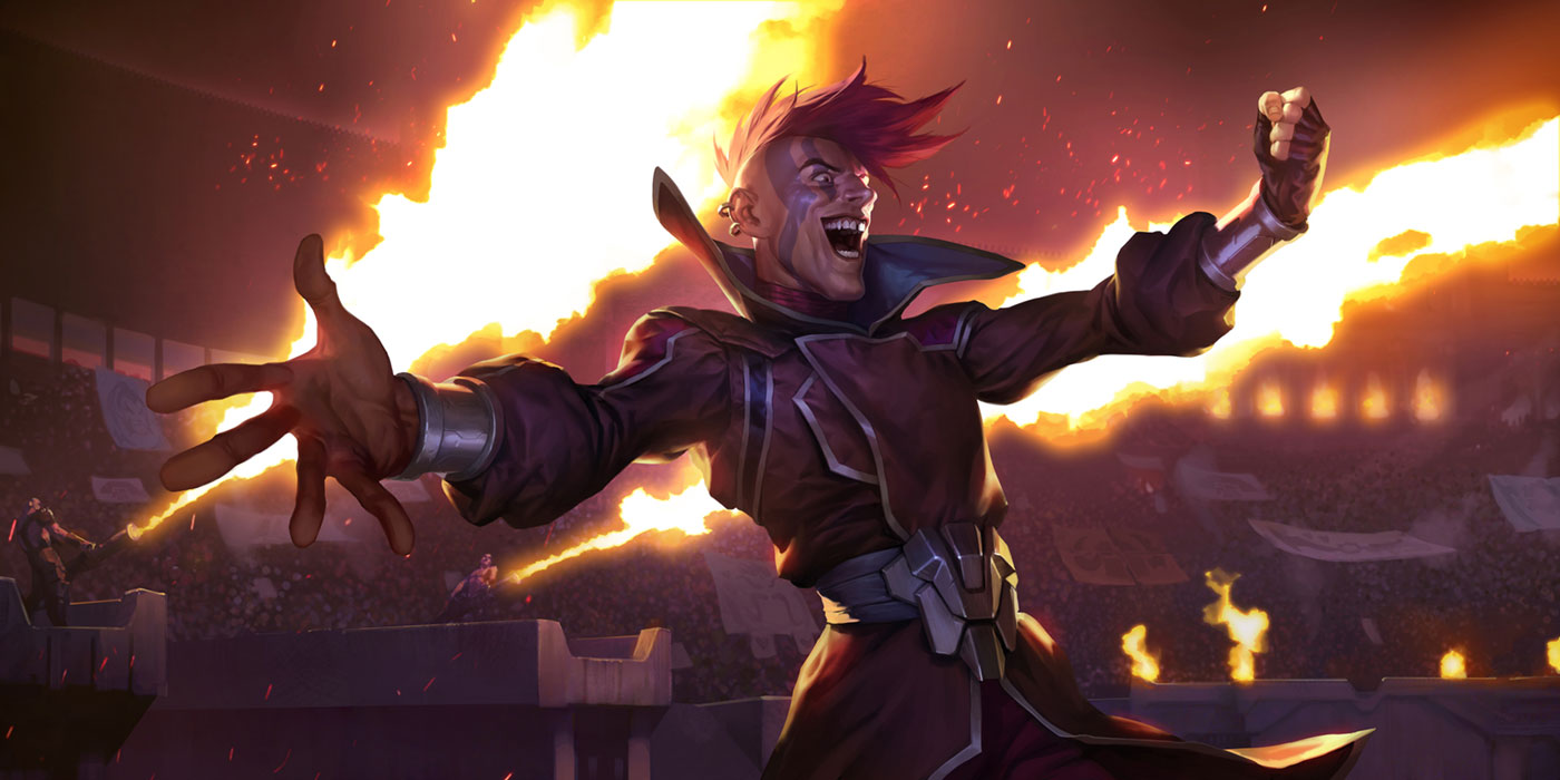 Arena Battlecaster Art from Legends of Runeterra