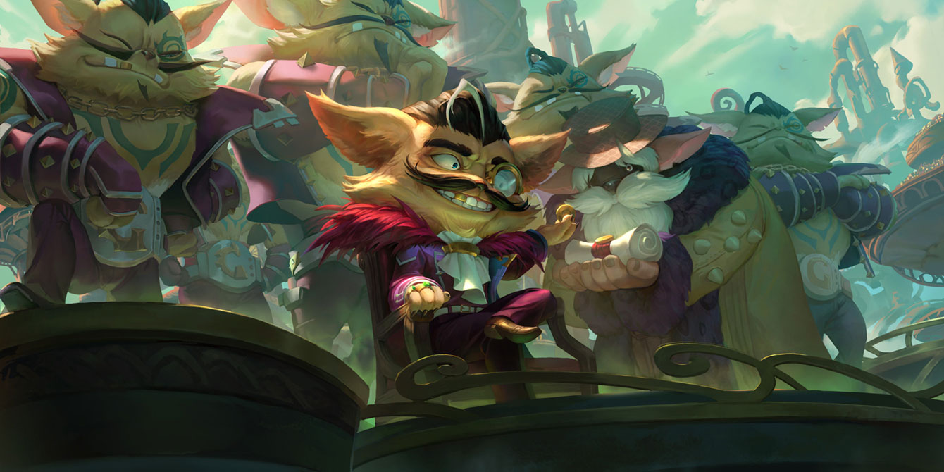 Arena Kingpin Art from Legends of Runeterra
