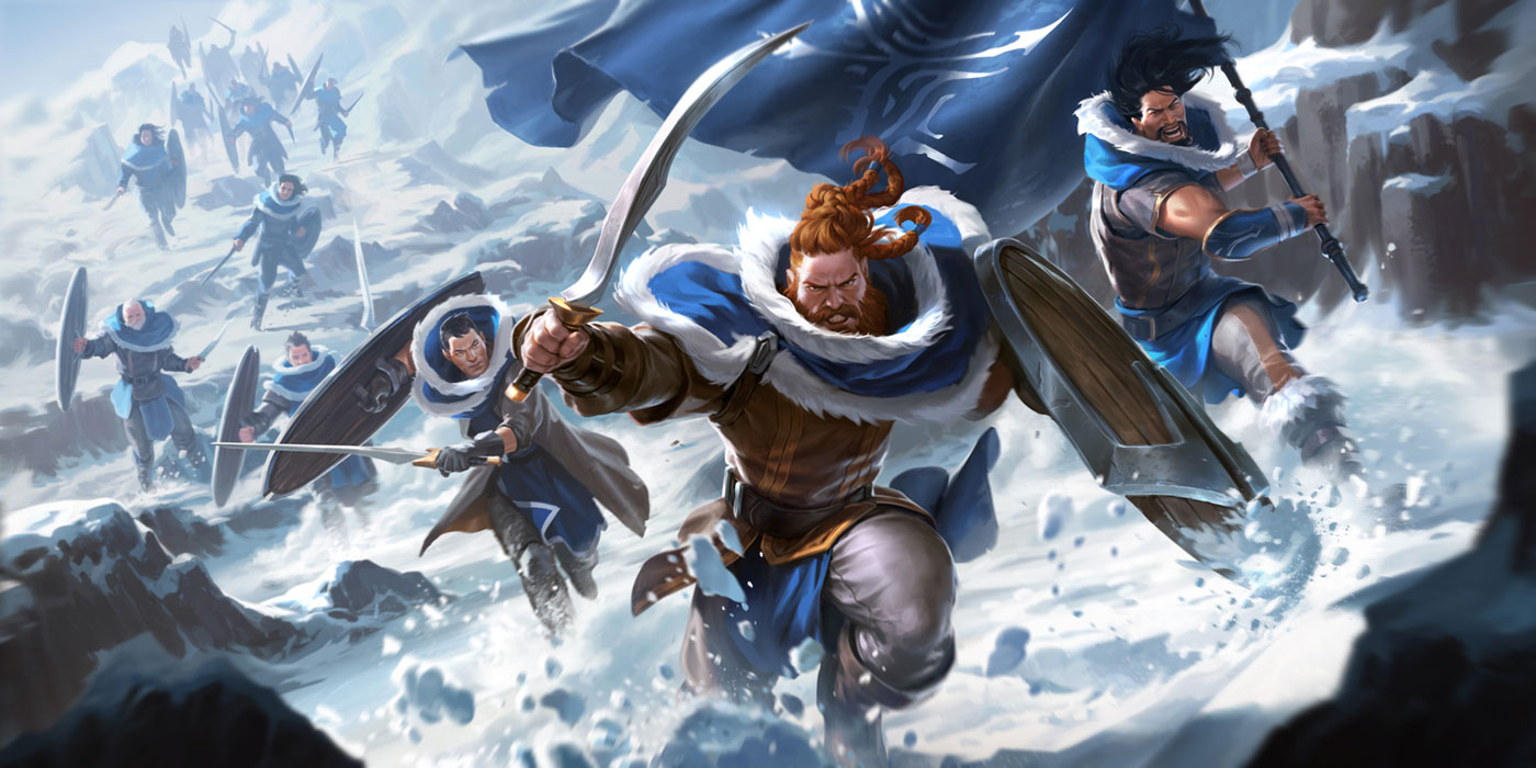 Avarosan Hearthguard Art from Legends of Runeterra