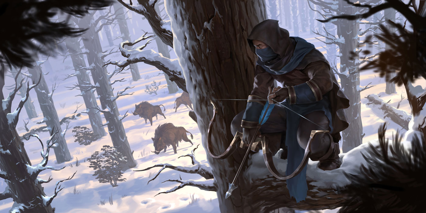 Avarosan Marksman Art from Legends of Runeterra
