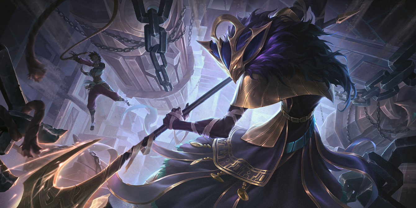Baccai Reaper Art from Legends of Runeterra
