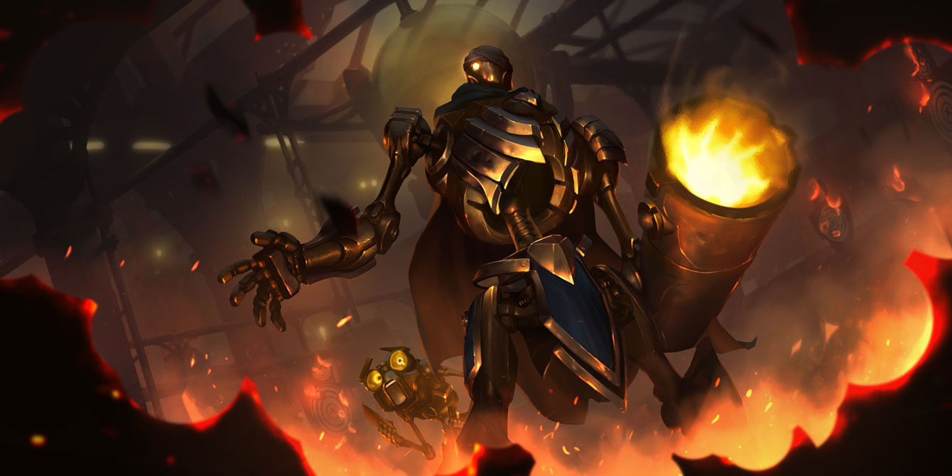 Ballistic Bot Art from Legends of Runeterra