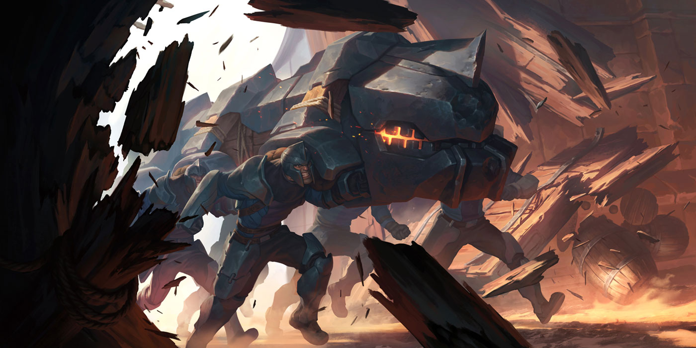 Battering Ram Art from Legends of Runeterra