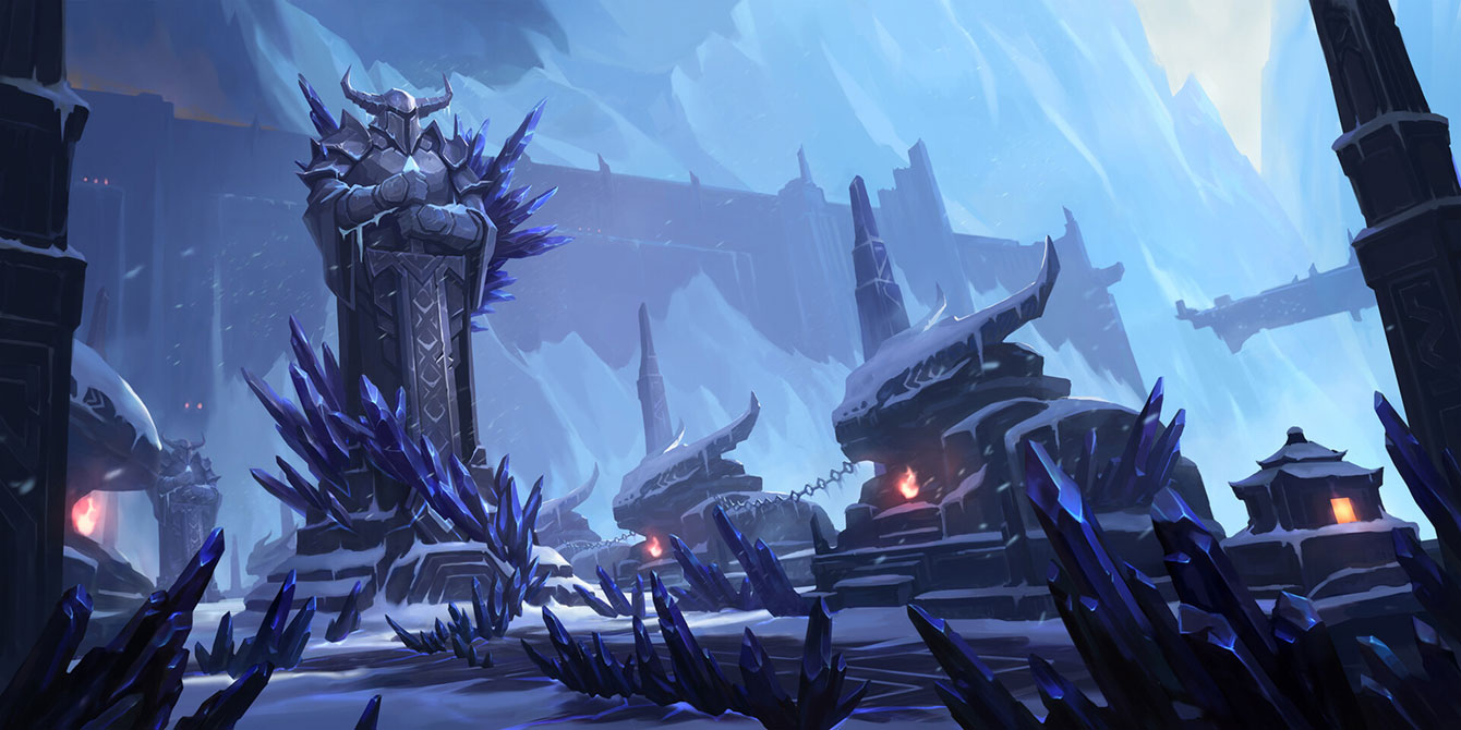 Blighted Ravine Art from Legends of Runeterra