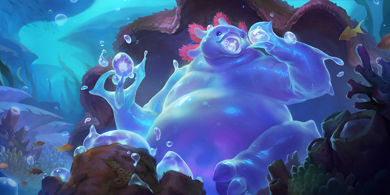 Bubble Bear Art from Legends of Runeterra