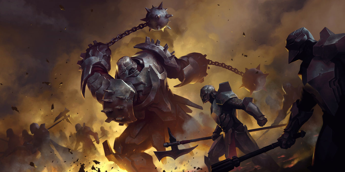 Captain Farron Art from Legends of Runeterra