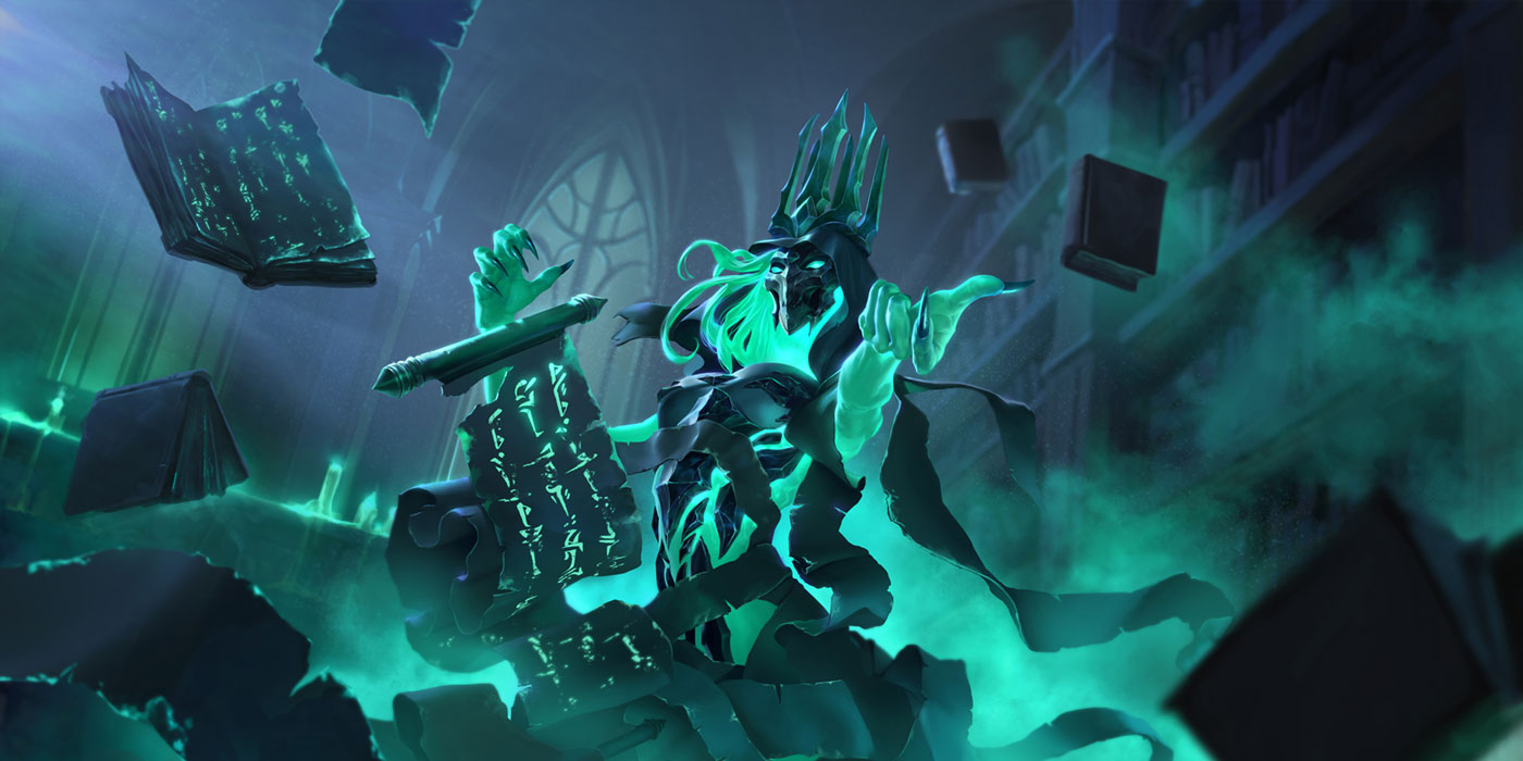 Chronicler of Ruin Art from Legends of Runeterra
