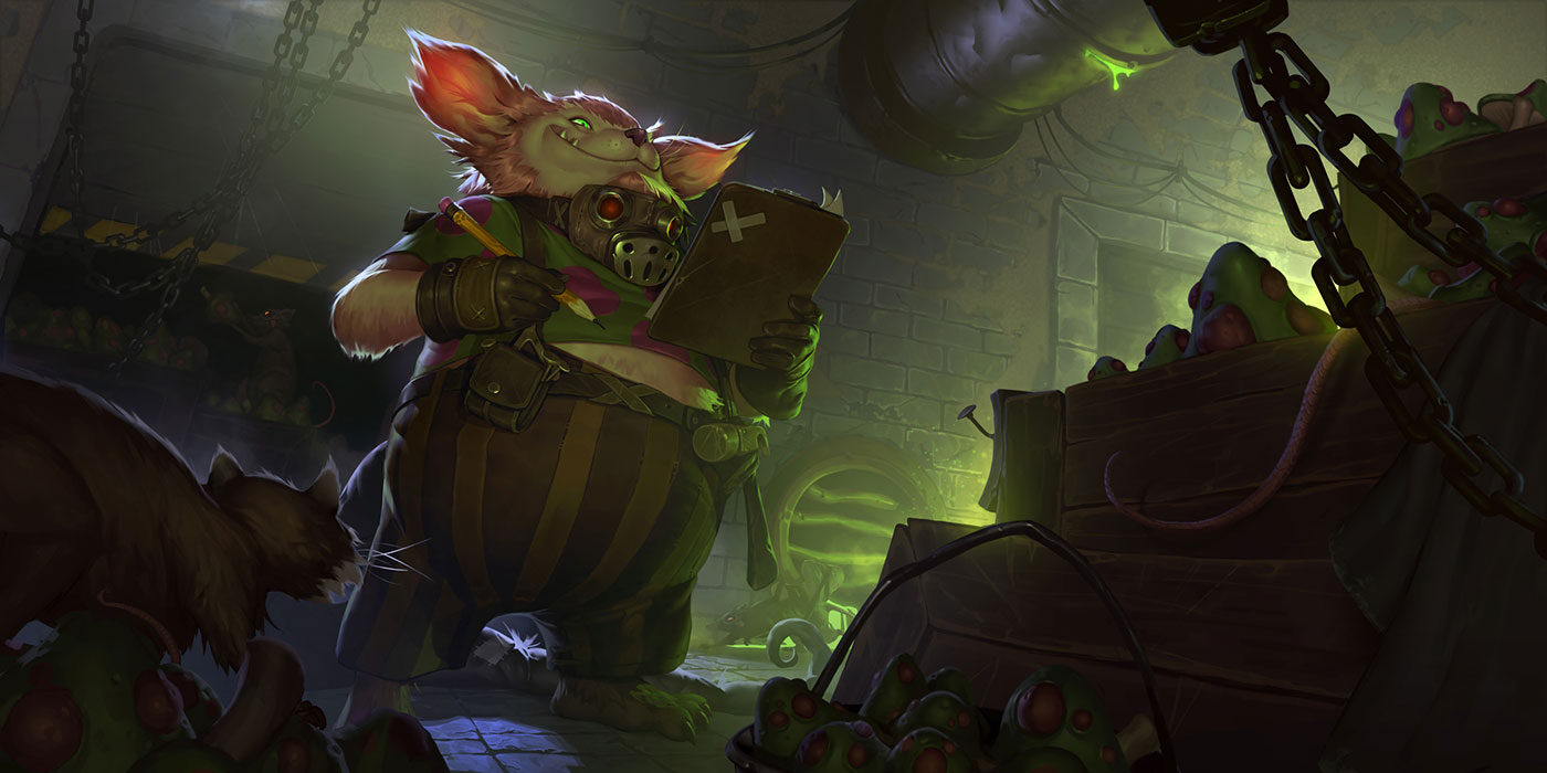 Chump Whump Art from Legends of Runeterra