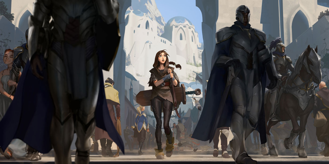 Cithria of Cloudfield Art from Legends of Runeterra