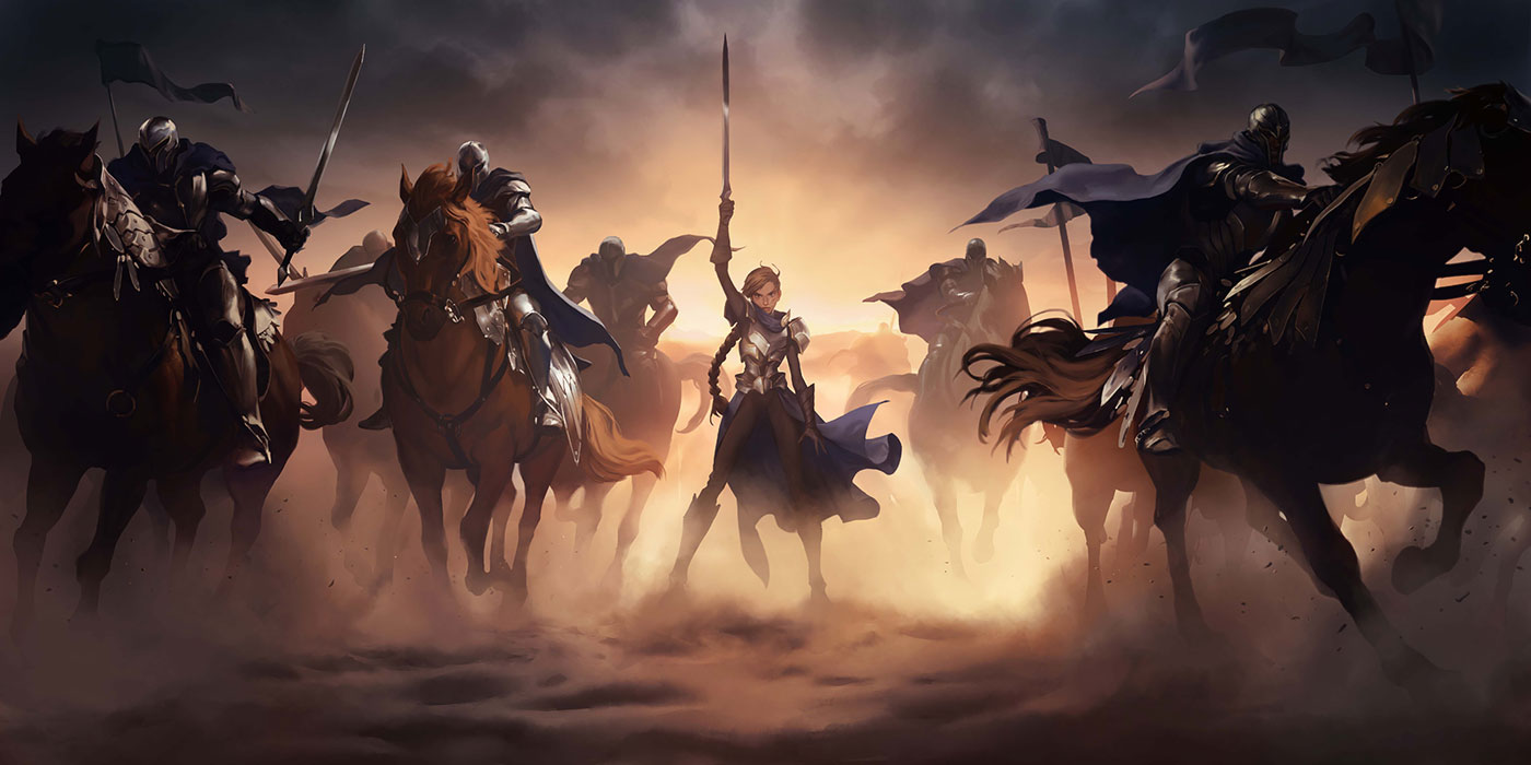 Cithria the Bold Art from Legends of Runeterra