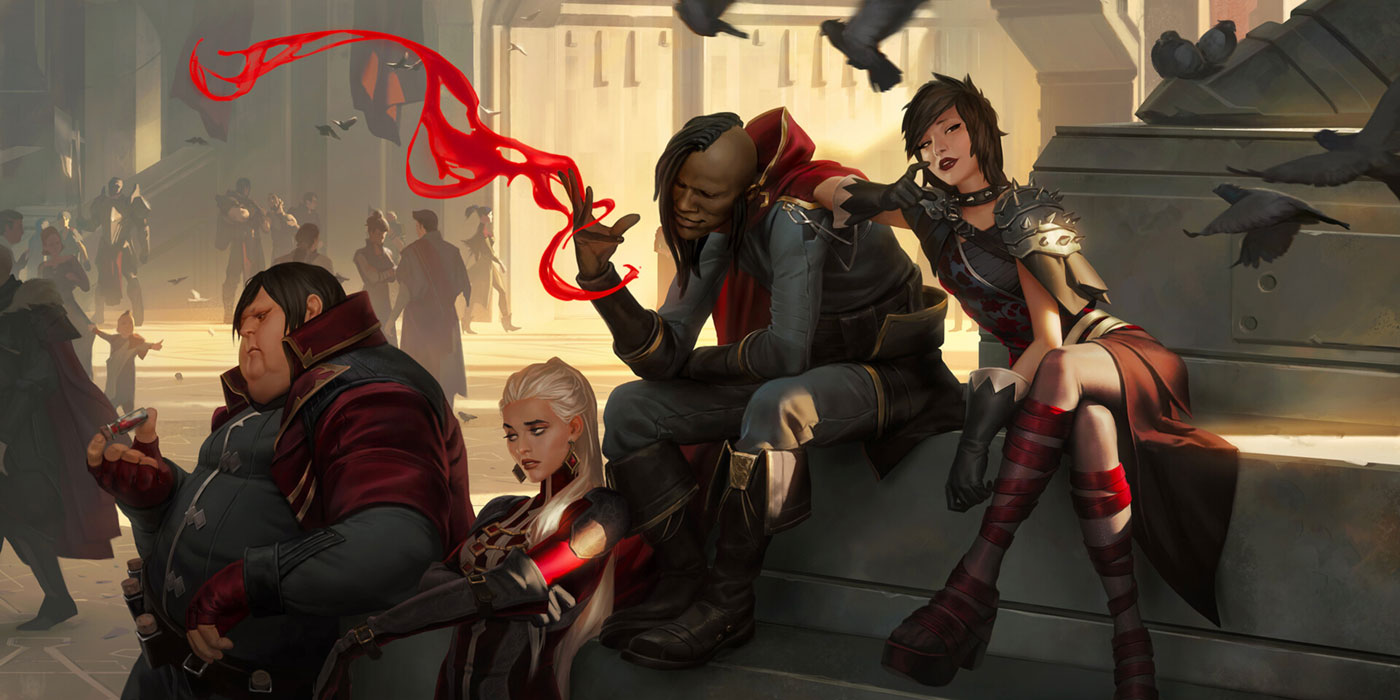 Crimson Awakener Art from Legends of Runeterra